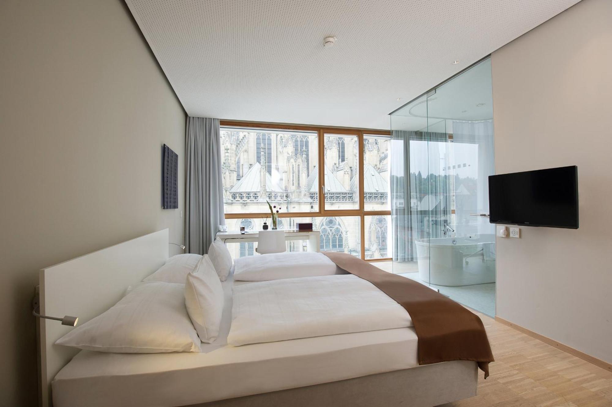 לינץ Hotel Am Domplatz - Adult Only חדר תמונה